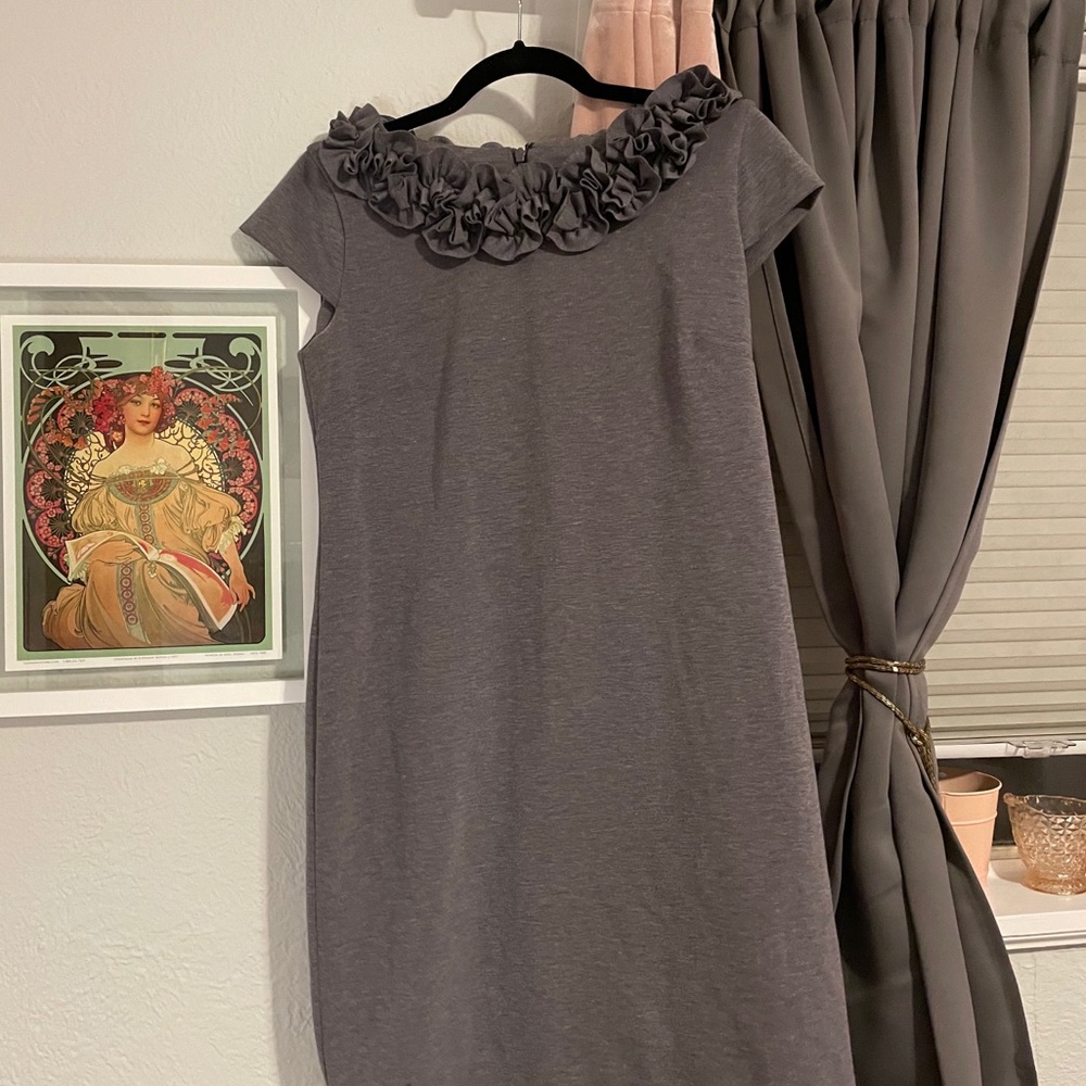 Gray Shift Dress